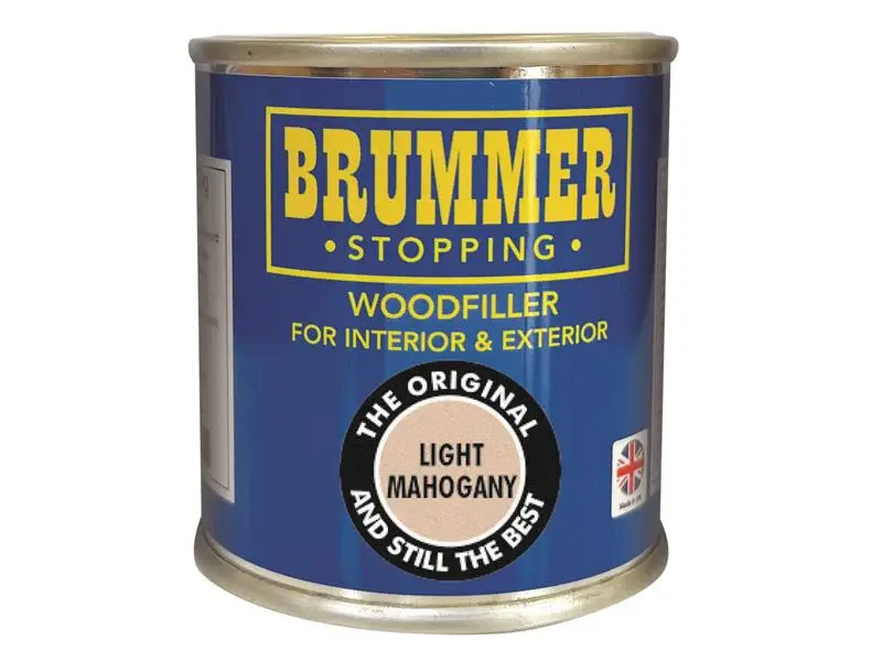 Brummer Wood Filler Portable Mahogany 250g