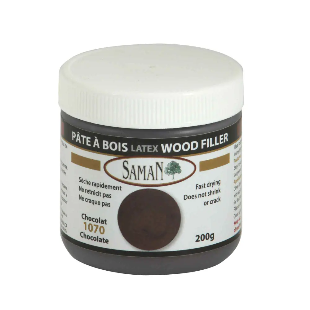 Clear Dry Chocolate Rubberized Wood Filler, 200 g