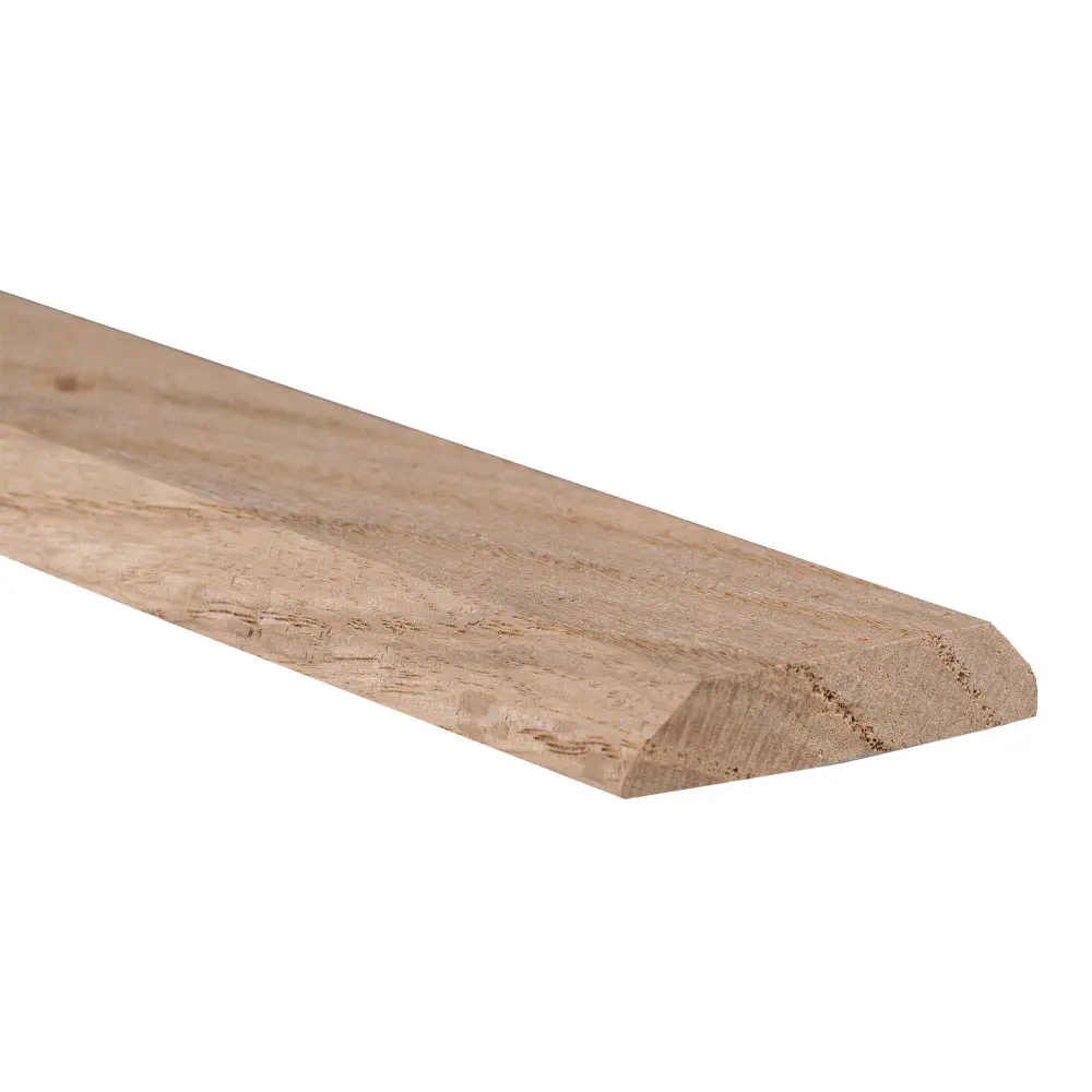 Natural Oak Seambinder Floor Moulding, 3/8" x 1-3/4" x 3'