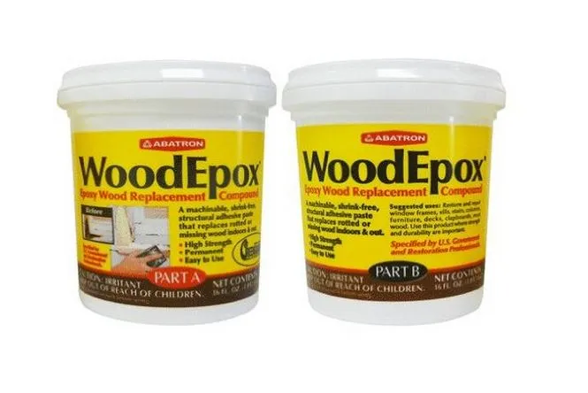 Woodepox Kit 2 Quarts - Shop Home Painting Goods Wood Repair Abatron